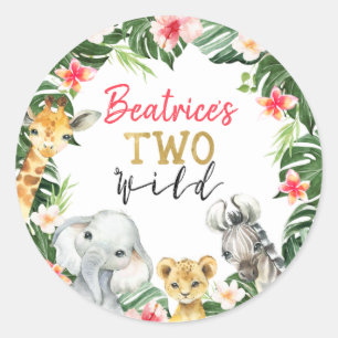 Adesivo Floral Safari Dois Vinheiros Selvagens