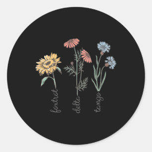 Adesivo Floral Sutil Anti Trump Flores Dedaleira Margarida