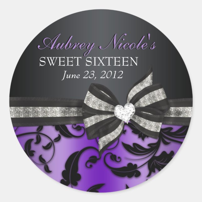 Adesivo Floral Swirl Sweet Six Sticker (Frente)
