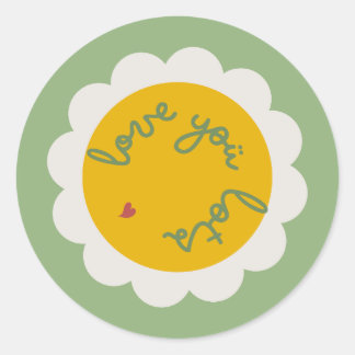 Adesivo Floral Te Amo - Bloom & Stick