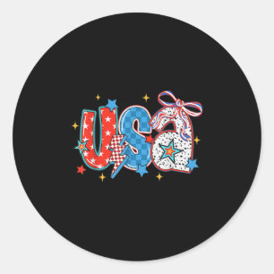 Adesivo Floral Usa Coquette Arco 4 De Julho América Brushs