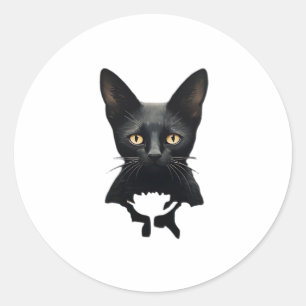 Adesivo Florals Whimsigoth Gótica Style Gatinho E Poppies
