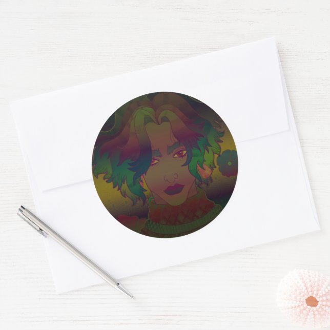 Adesivo Flores (Envelope)