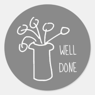 Adesivo Flores brancas, simples e modernas, muito bem feit