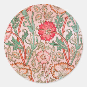 Adesivo Flores cor-de-rosa por William Morris