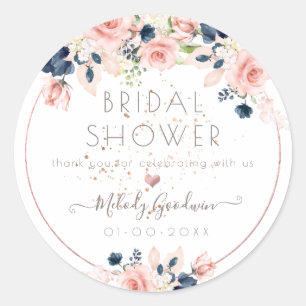 Adesivo Flores de Aquarela do Marinho PixDezines