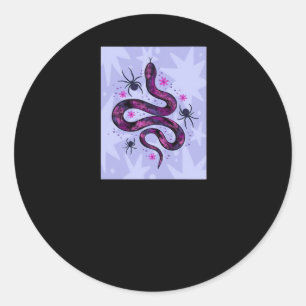 Adesivo Flores de aranhas Cobra de Whimsigoth
