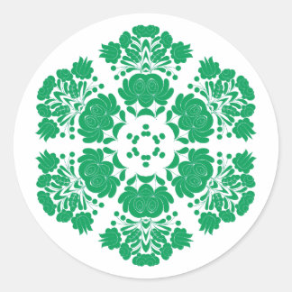 Adesivo flores de design polaco