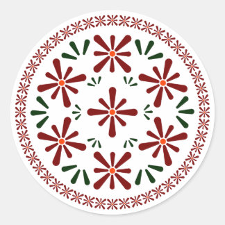 Adesivo flores de design polaco