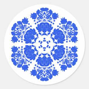 Adesivo flores de design polaco