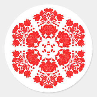 Adesivo flores de design polaco