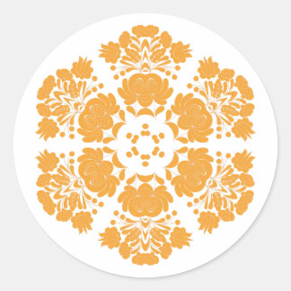 Adesivo flores de design polonês