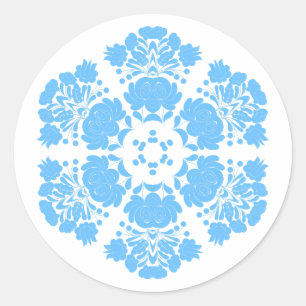 Adesivo flores de design polonês