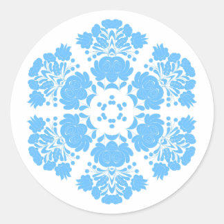 Adesivo flores de design polonês