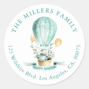 Adesivo Flores de Mola Quente de Coelhinhos de Páscoa