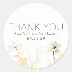 Adesivo Flores de Mole Terrestre Elegantes Flores Agradece