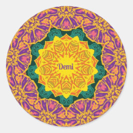 Adesivo Flores de Natal Brilhantes