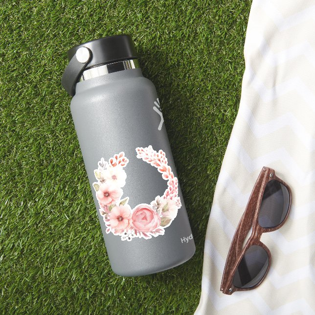 Adesivo Flores de noiva (HydroFlask Insitu)