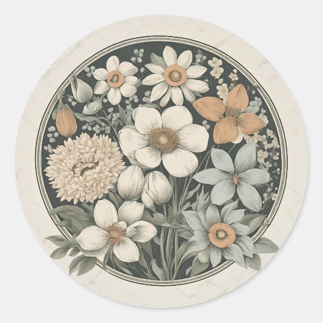 Adesivo Flores de primavera (Frente)