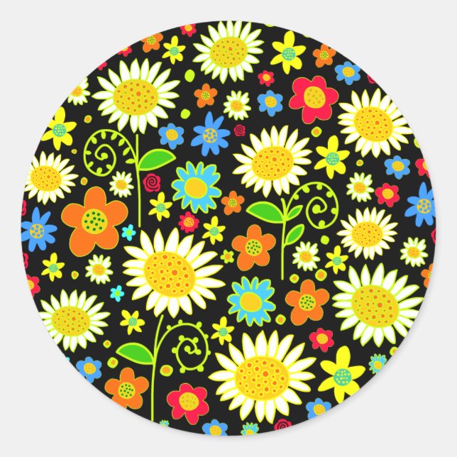 Adesivo Flores de primavera (Frente)