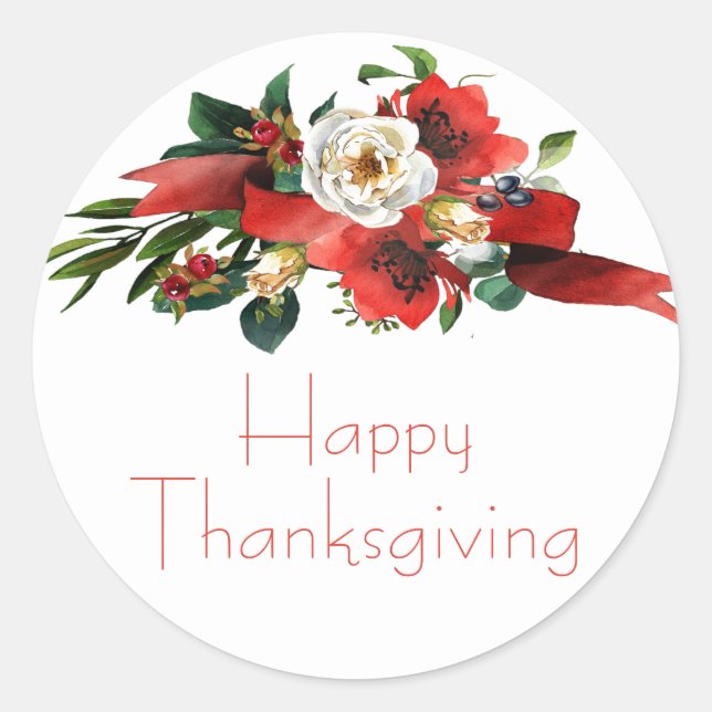 Adesivo Flores de Quedas de Aquarela (Frente)