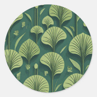 Adesivo flores, deco artístico, verde, precisão meticulosa