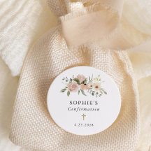 Flores Neutras Simples De Aquarela | Confirmação