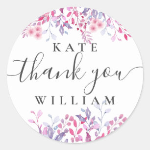 Adesivo Flores Roxas