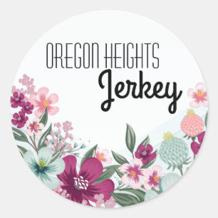 Adesivo Flores tropicais de 20 a 1,5" Business Stickers em