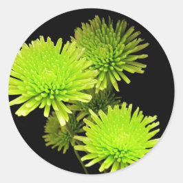 Adesivo Flores Verdes