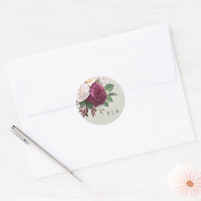 Adesivo flores vintage blooms (Envelope)