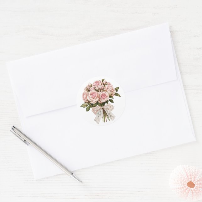 Adesivo Flores Vintage Shabby (Envelope)