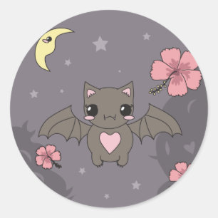 Adesivo Floresce o megabat
