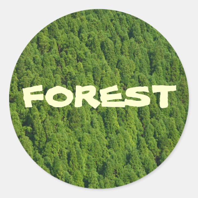 Adesivo Floresta (Frente)