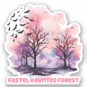 Adesivo Floresta assombrada por Pastel
