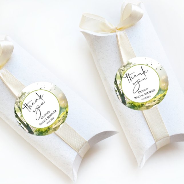 Adesivo Floresta de Primavera da Floresta Russa de Woodlan (Criador carregado)