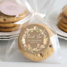 Adesivo Floresta Encantada Obrigado