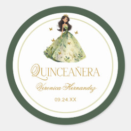 Adesivo Floresta Encantada Quinceanera Aniversário
