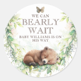 Adesivo Floresta Florestal Chá de Bebê Verde