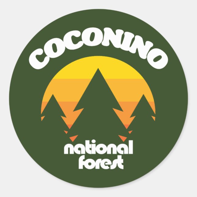 Adesivo Floresta Nacional Coconino (Frente)
