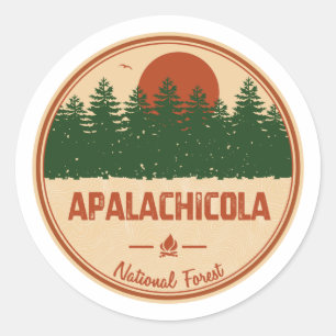 Adesivo Floresta Nacional de Apalachicola
