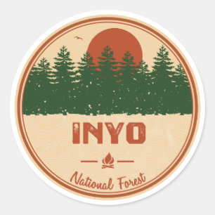 Adesivo Floresta Nacional de Inyo