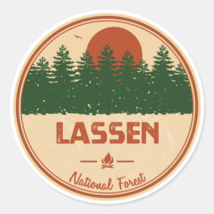 Adesivo Floresta Nacional de Lassen