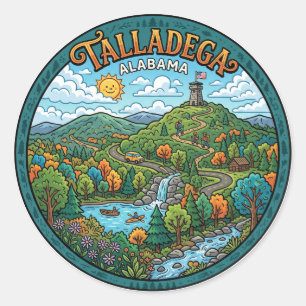 Adesivo Floresta Nacional de Talladega Alabama