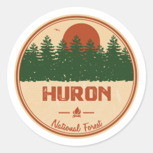 Adesivo Floresta Nacional Huron