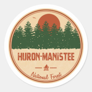 Adesivo Floresta Nacional Huron-Manistee