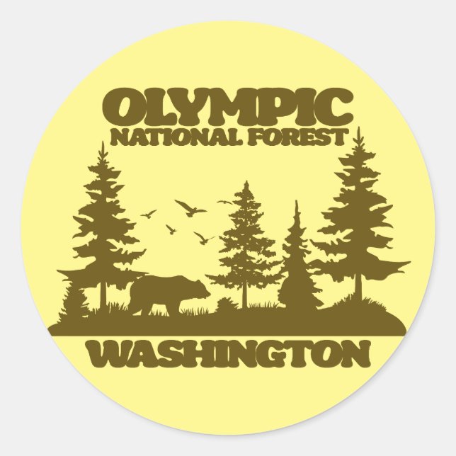 Adesivo Floresta Nacional olimpiadas (Frente)