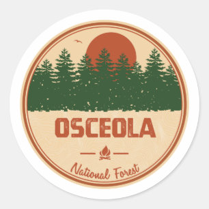 Adesivo Floresta Nacional Osceola