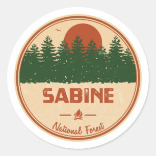 Adesivo Floresta Nacional Sabine