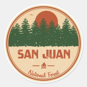 Adesivo Floresta Nacional San Juan